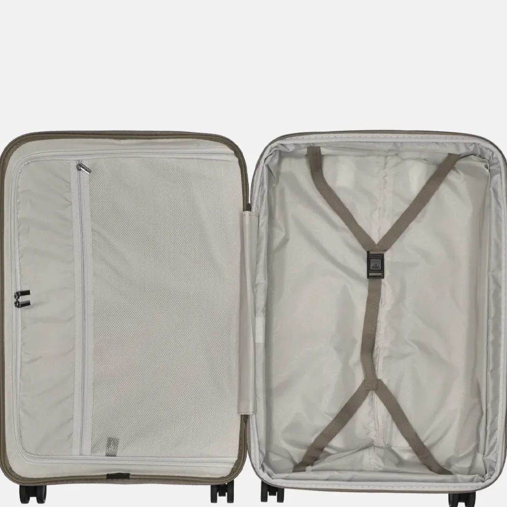 Reiskoffers^Jump Oskol reiskoffer 66 cm expandable champagne