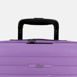 Handbagage Koffers^Jump Spinner Expendable Striper handbagage koffer 55 cm lavender