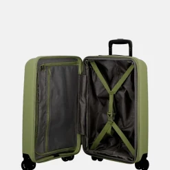 Handbagage Koffers^Jump Spinner Expendable Striper handbagage koffer 55 cm light green