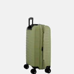 Handbagage Koffers^Jump Spinner Expendable Striper handbagage koffer 55 cm light green