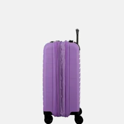 Handbagage Koffers^Jump Spinner Expendable Striper handbagage koffer 55 cm lavender