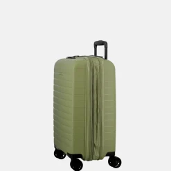 Handbagage Koffers^Jump Spinner Expendable Striper handbagage koffer 55 cm light green