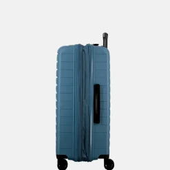 Reiskoffers^Jump Striper reiskoffer 66 cm expandable blue