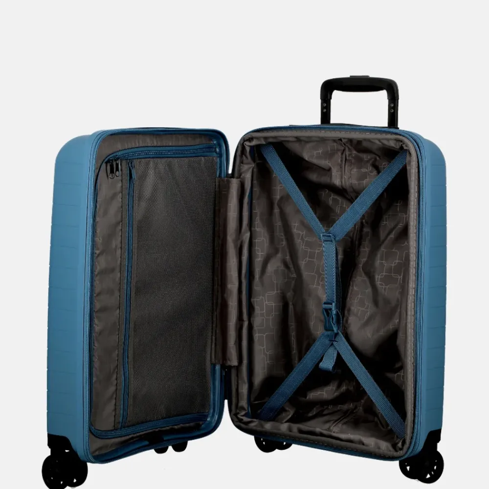 Reiskoffers^Jump Striper reiskoffer 66 cm expandable blue
