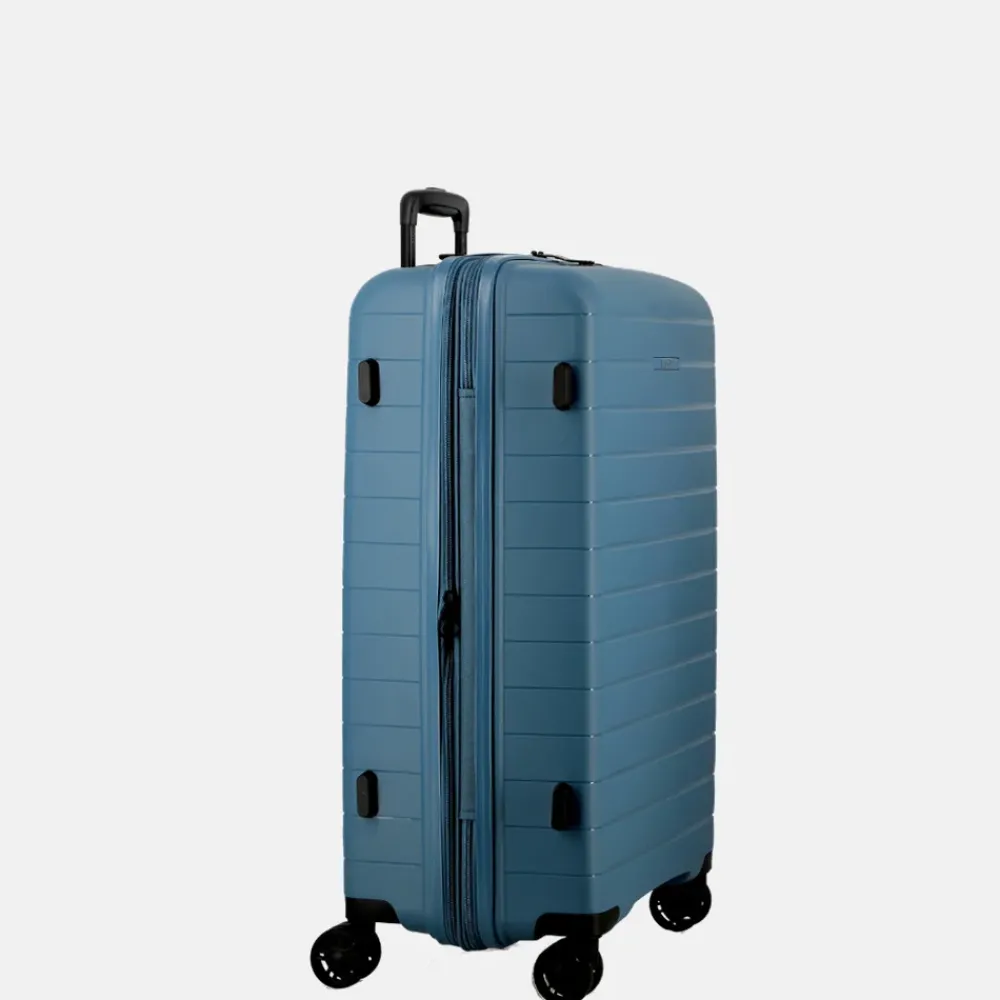 Reiskoffers^Jump Striper reiskoffer 66 cm expandable blue