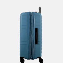 Reiskoffers^Jump Striper reiskoffer 77cm expandable blue