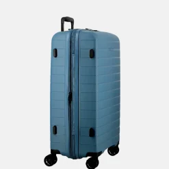 Reiskoffers^Jump Striper reiskoffer 77cm expandable blue