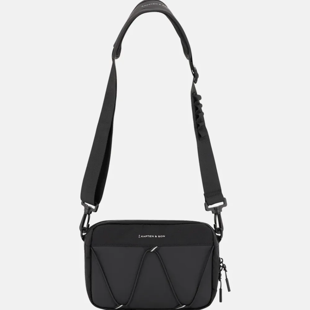 Crossbody Tassen^Kapten & Son Banff crossbody tas all black
