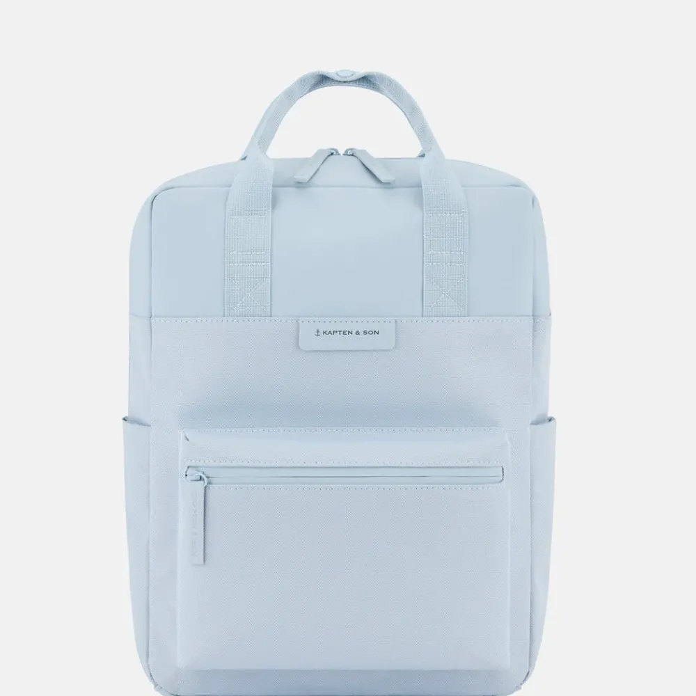 School Rugzakken | School Rugzakken^Kapten & Son Bergen Pro laptoprugzak 15 inch sky blue
