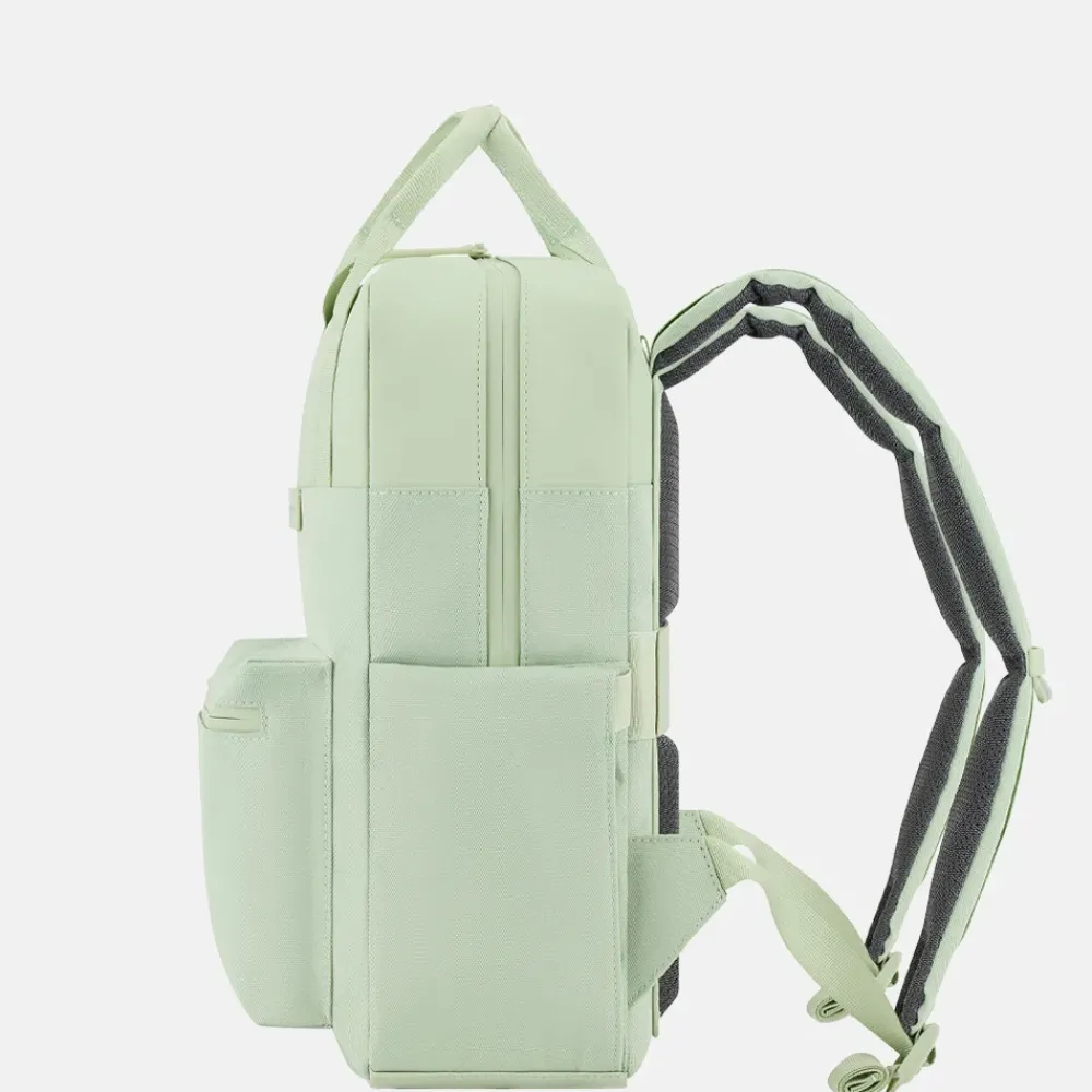 School Rugzakken | School Rugzakken^Kapten & Son Bergen Pro laptoprugzak 15 inch matcha green