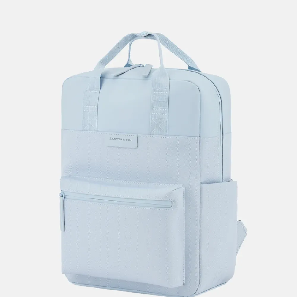 School Rugzakken | School Rugzakken^Kapten & Son Bergen Pro laptoprugzak 15 inch sky blue
