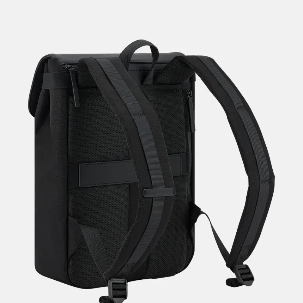 Vrijetijd Rugzakken | School Rugzakken^Kapten & Son Fyn Pro rugzak 15 inch all black