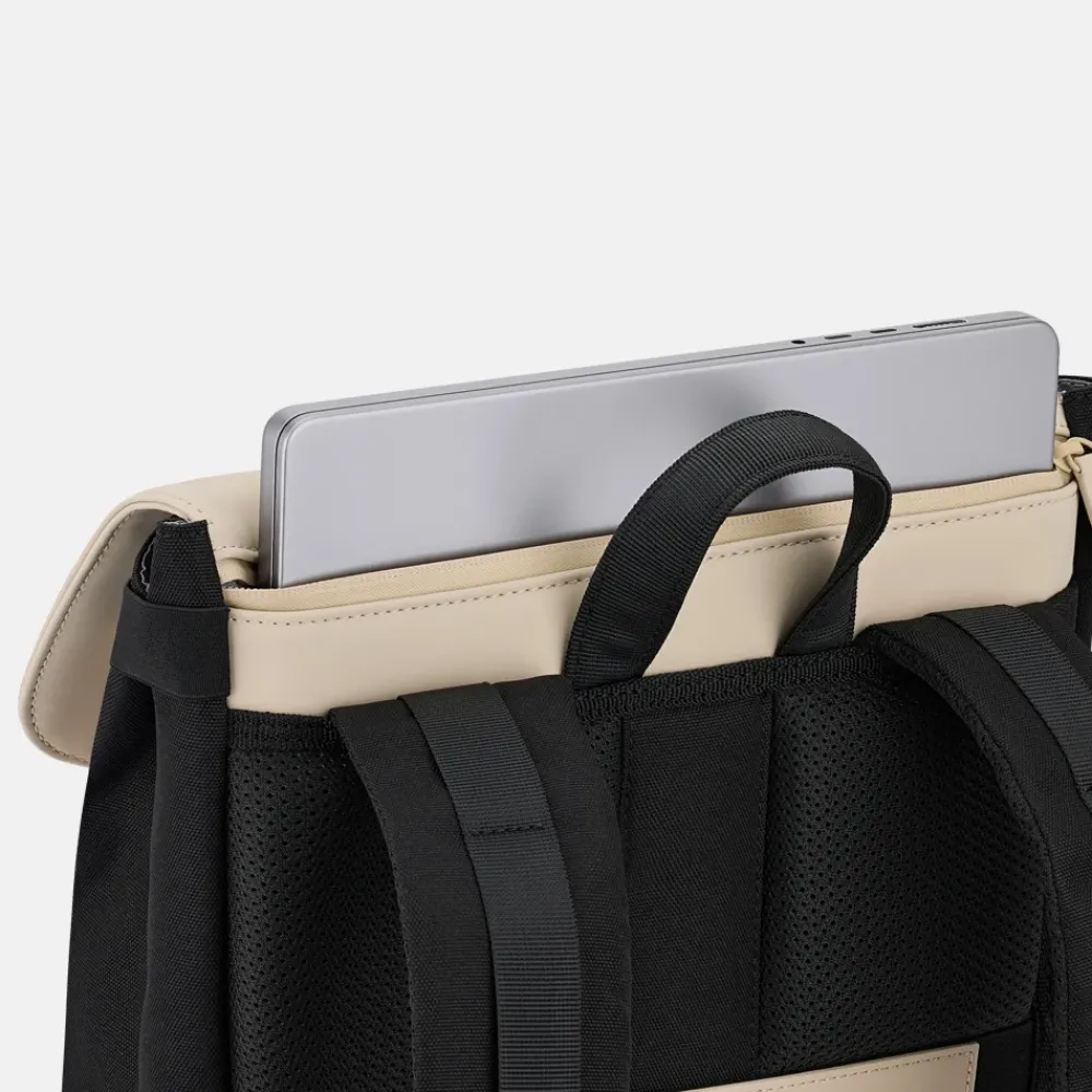 Vrijetijd Rugzakken | School Rugzakken^Kapten & Son Fyn Pro rugzak 15 inch cream black