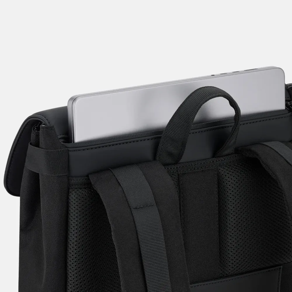 Vrijetijd Rugzakken | School Rugzakken^Kapten & Son Fyn Pro rugzak 15 inch all black