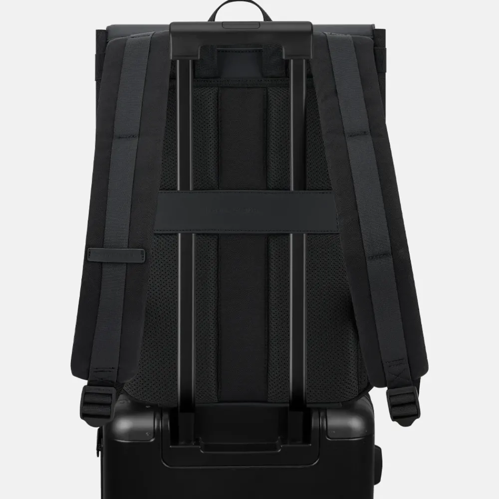 Vrijetijd Rugzakken | School Rugzakken^Kapten & Son Fyn Pro rugzak 15 inch all black