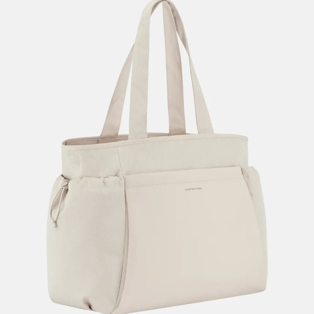 Dames Laptoptassen^Kapten & Son Hellvi shopper/weekendtas sandstone