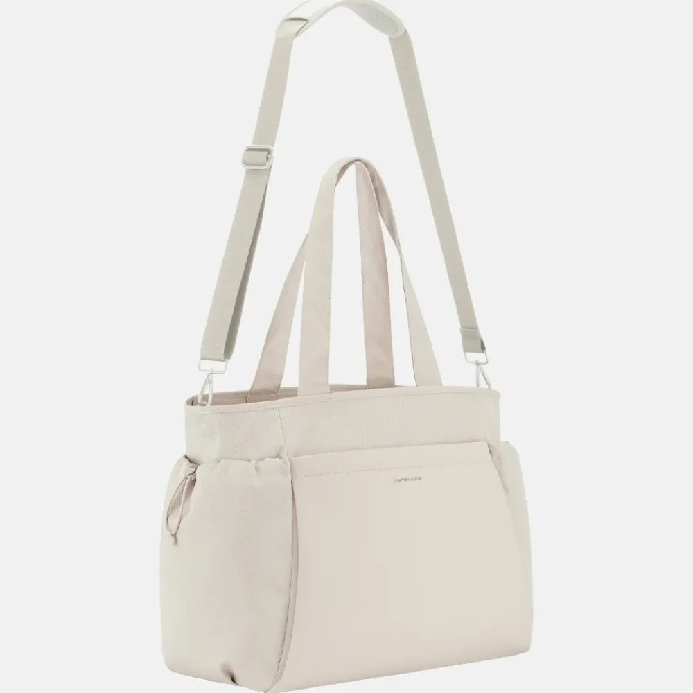 Dames Laptoptassen^Kapten & Son Hellvi shopper/weekendtas sandstone
