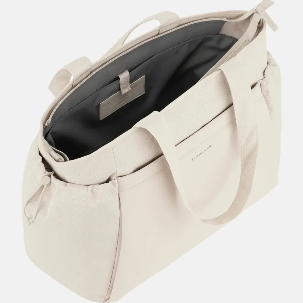 Dames Laptoptassen^Kapten & Son Hellvi shopper/weekendtas sandstone