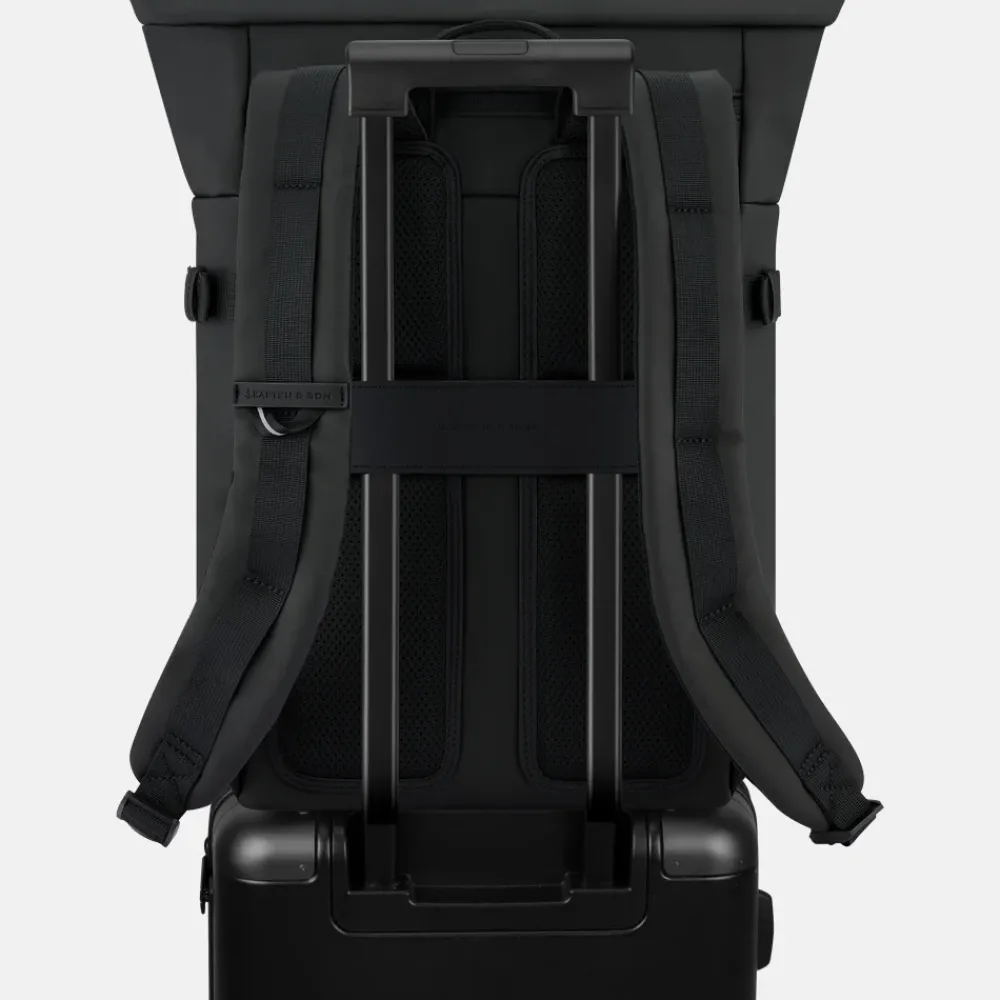 Vrijetijd Rugzakken | School Rugzakken^Kapten & Son Helsinki 2.0 rugzak 15 inch all black