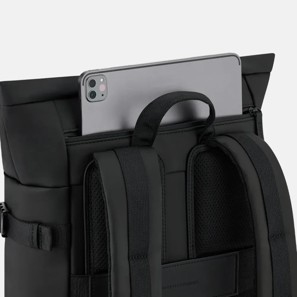 Vrijetijd Rugzakken | School Rugzakken^Kapten & Son Helsinki 2.0 rugzak 15 inch all black