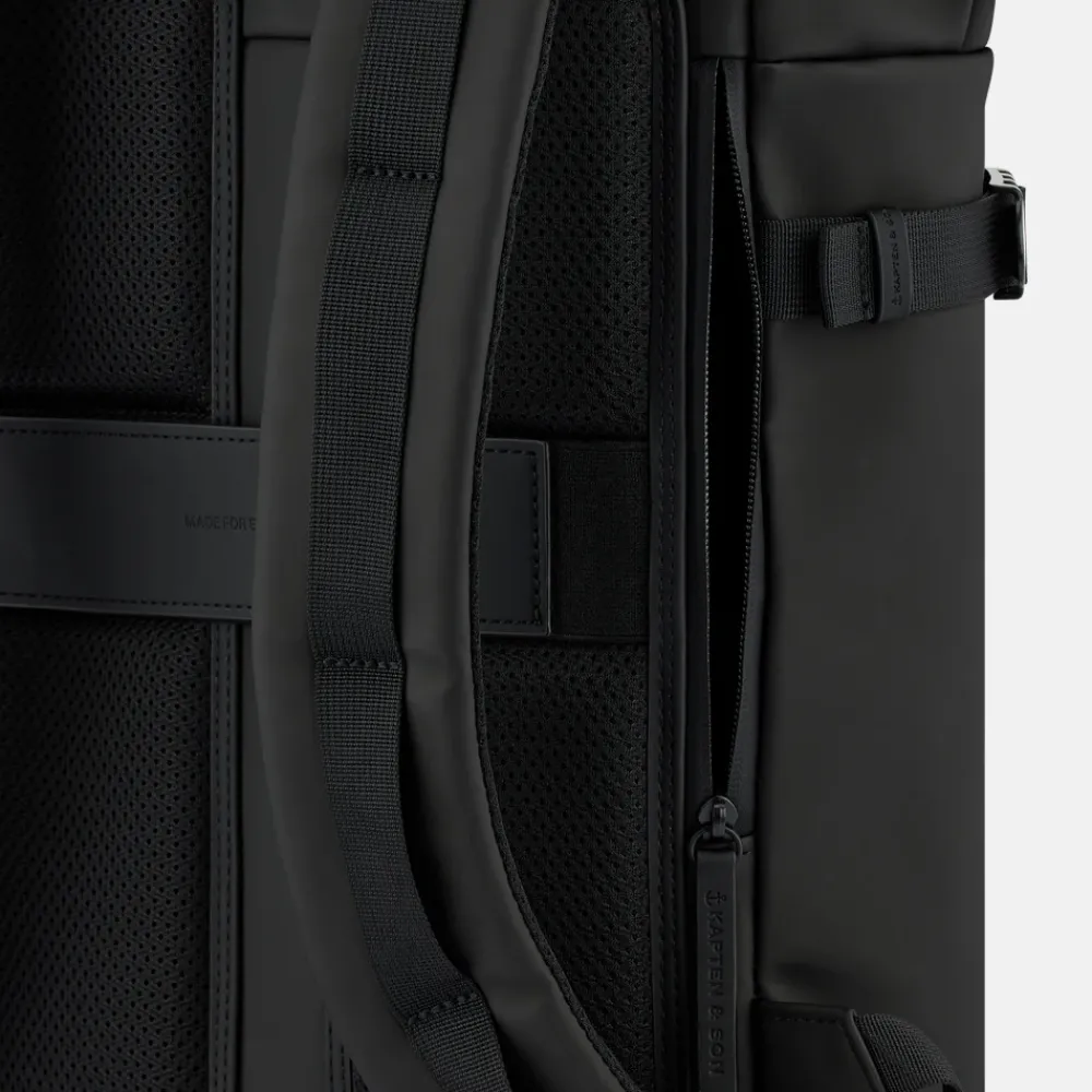 Vrijetijd Rugzakken | School Rugzakken^Kapten & Son Helsinki 2.0 rugzak 15 inch all black