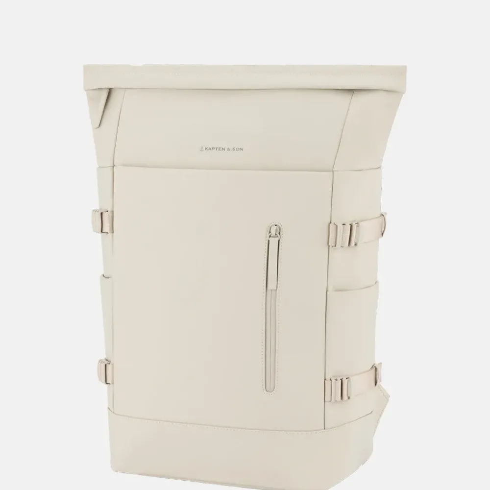 Vrijetijd Rugzakken | School Rugzakken^Kapten & Son Helsinki Pro rugzak 15 inch sandstone