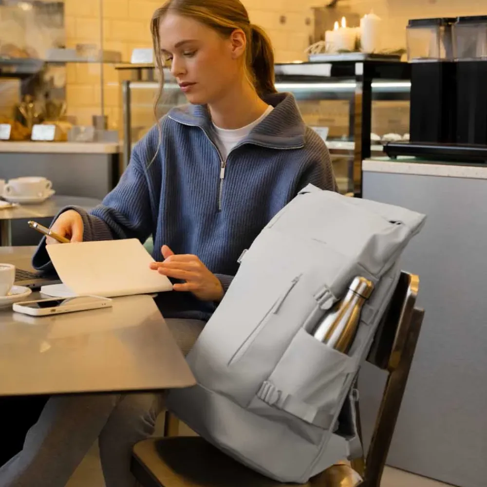 Vrijetijd Rugzakken | School Rugzakken^Kapten & Son Helsinki Pro rugzak 15 inch greige