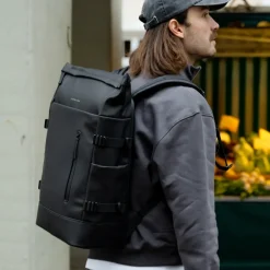 Vrijetijd Rugzakken | School Rugzakken^Kapten & Son Helsinki pro rugzak 15 inch all black
