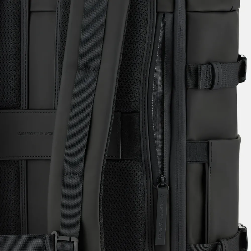 Vrijetijd Rugzakken | School Rugzakken^Kapten & Son Helsinki pro rugzak 15 inch all black