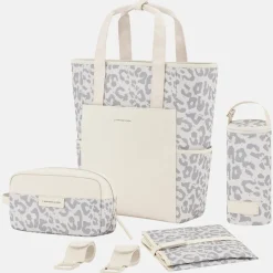 Laptop Rugzakken^Kapten & Son Lindby Diaper LEO laptoprugzak leopard