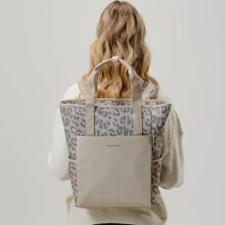 Laptop Rugzakken^Kapten & Son Lindby Diaper LEO laptoprugzak leopard
