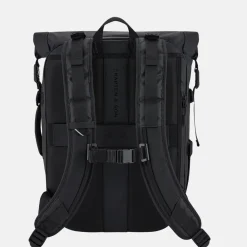 Laptop Rugzakken^Kapten & Son Lisbon roll-top laptoprugzak all black