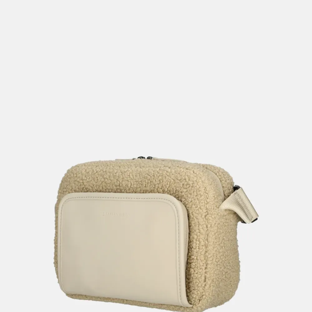 Crossbody Tassen^Kapten & Son Lulea crossbody tas teddy fleece