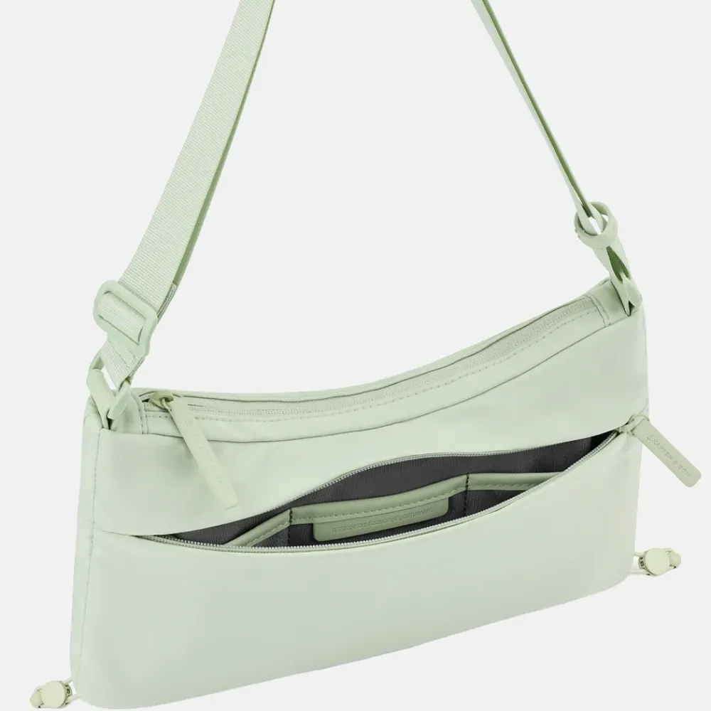 Crossbody Tassen^Kapten & Son Skara crossbody tas small matcha green