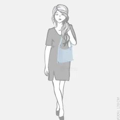 Crossbody Tassen^Kapten & Son Skara crossbody tas small sky blue