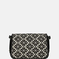 Crossbody Tassen^Kate Spade Flap flower jacquard crossbody tas sand multi