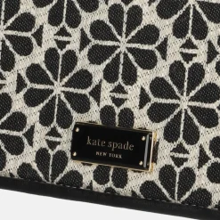 Crossbody Tassen^Kate Spade Flap flower jacquard crossbody tas sand multi