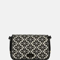 Crossbody Tassen^Kate Spade Flap flower jacquard crossbody tas sand multi
