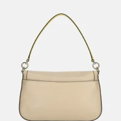 Crossbody Tassen^Kate Spade Hudson flap crossbody tas timeless taupe multi