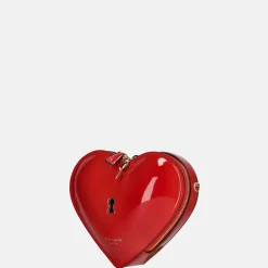 Crossbody Tassen^Kate Spade Key to my heart crossbody tas cherry rouge