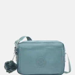 Crossbody Tassen^Kipling Abanu crossbody tas M relaxed grey