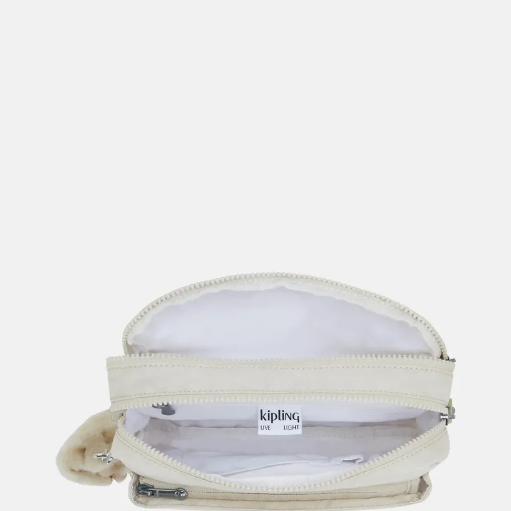 Crossbody Tassen^Kipling Abanu crossbody tas M hideaway beige