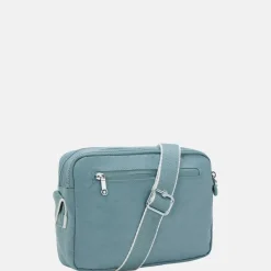 Crossbody Tassen^Kipling Abanu crossbody tas M relaxed grey