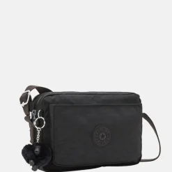 Schoudertassen^Kipling Abanu schoudertas M black