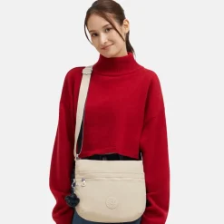 Crossbody Tassen^Kipling Arto crossbody tas back to beige