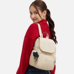 Vrijetijd Rugzakken^Kipling City Zip rugzak mini back to beige