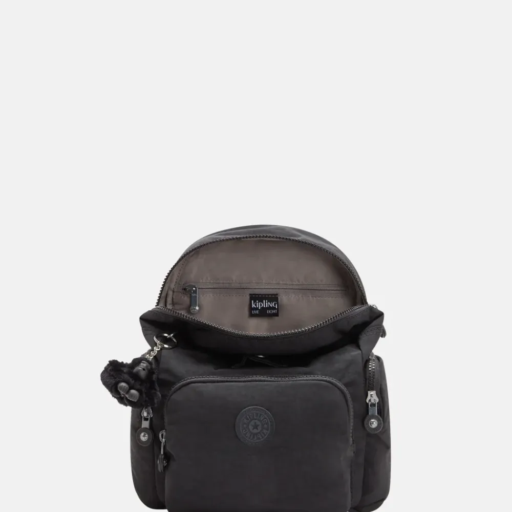 Vrijetijd Rugzakken^Kipling City Zip rugzak mini black noir
