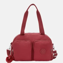 Schoudertassen^Kipling Cool Defea schoudertas funky red