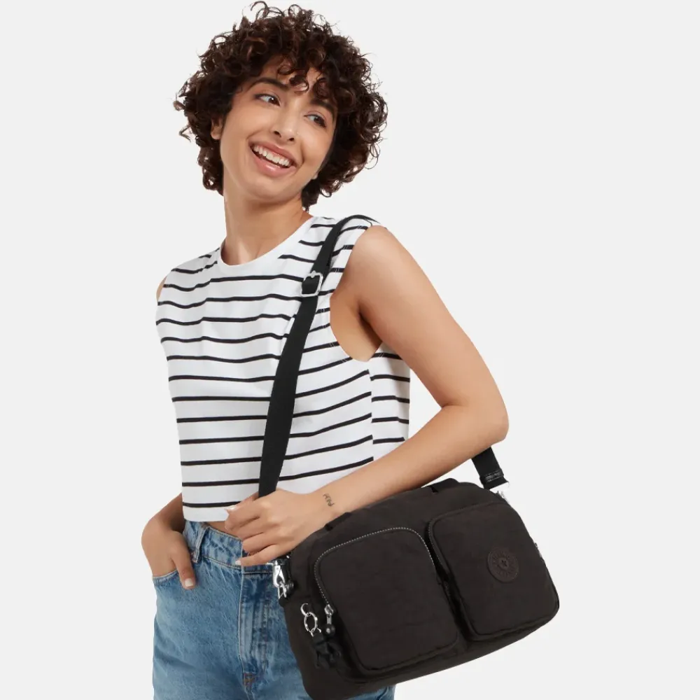 Schoudertassen^Kipling Cool Defea schoudertas nostalgic brown