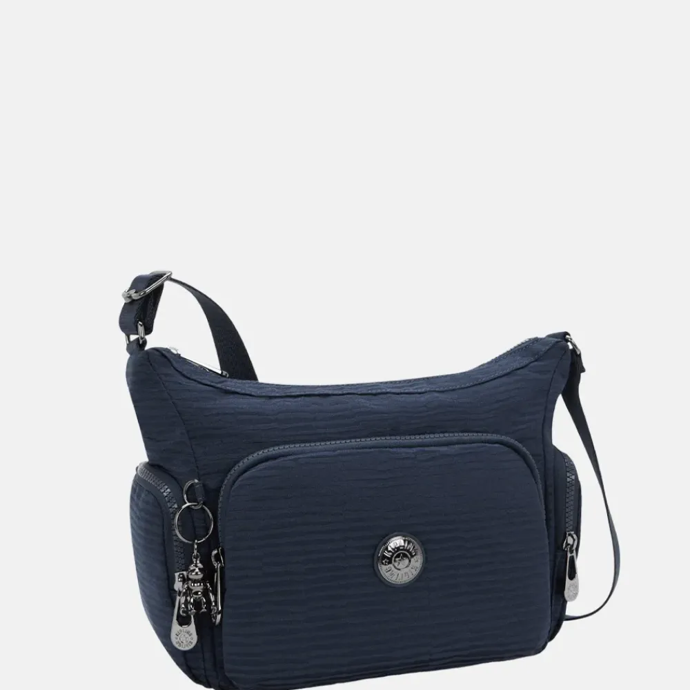 Schoudertassen^Kipling GABB schoudertas s night ocean jacquard